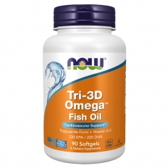 Tri-3D Omega Fish Oil 90softgels